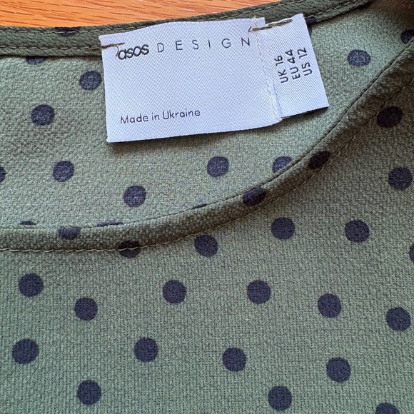 Green Polka Dot Dress - Picture 4 of 4